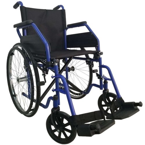 Стандартная инвалидная коляска (синий) OSD-ST-45