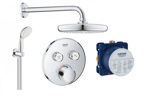 Душевая система скрытого монтажа на 2 потребителя Grohe SmartControl