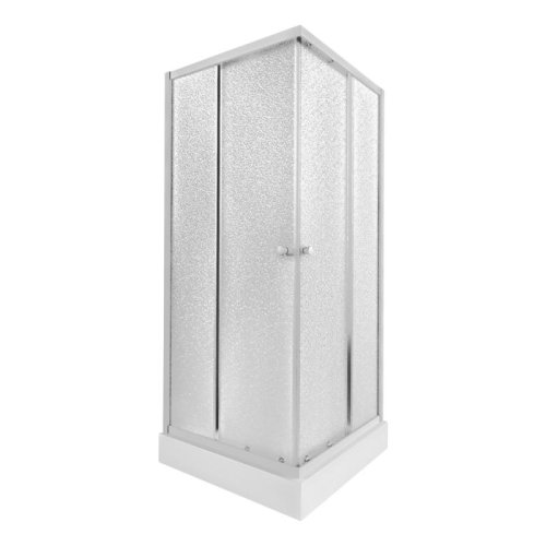 Набір Q-tap душова кабіна Presto WHI1099SP5 Pear + піддон Unisquare 309915 (PREWHI1099SP5UNIS309915)