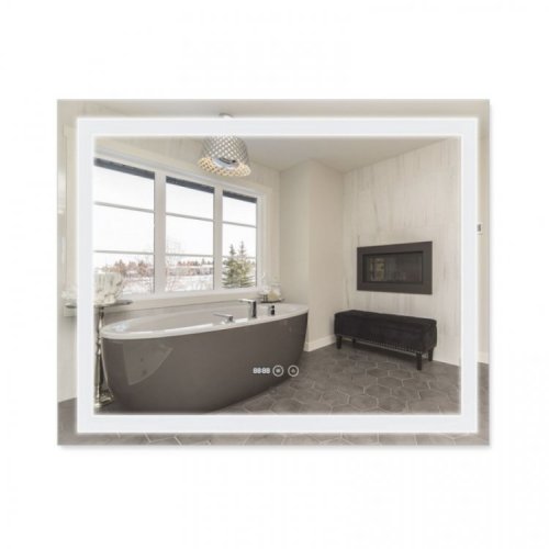 Зеркало Q-tap Mideya LED DC-F614 с антизапотеванием 1000x800 (QTMIDDCF614)