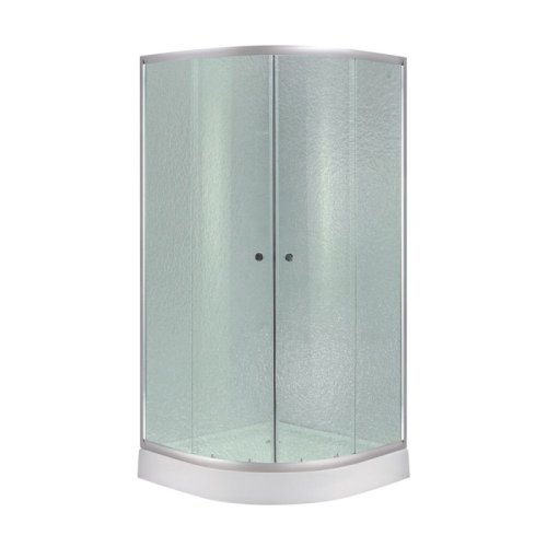 Душова кабіна Lidz Latwa SC90x90.SAT.LOW.FR Frost (LLSC9090SATLOWFR)