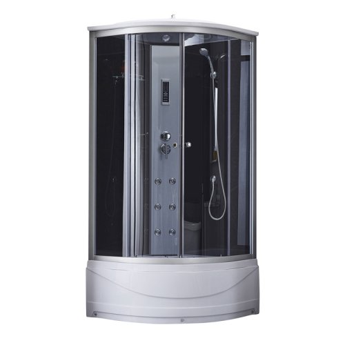 Гидромассажный бокс Lidz Tani SBM100x100.SAT.HIGH.GR (LTSBM100100SATHIGHGR)