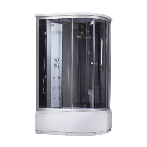 Гідромасажний бокс Lidz Tani SBM120x80L.SAT.HIGH.GR (LTSBM12080LSATHIGHGR)