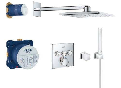 Душевая система Grohe Grohtherm SmartControl Rainshower 310 SmartActive Cube 3470600A