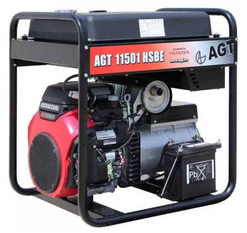 Бензиновый генератор AGT 11501 HSBE R45