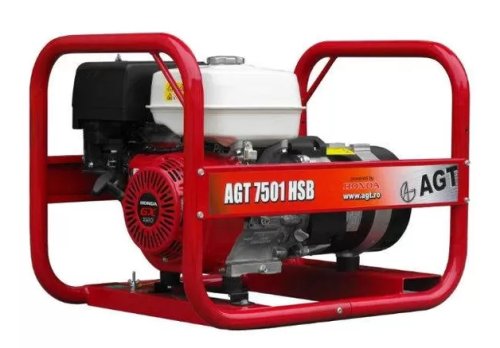 Бензиновый генератор AGT 7501 HSB R26