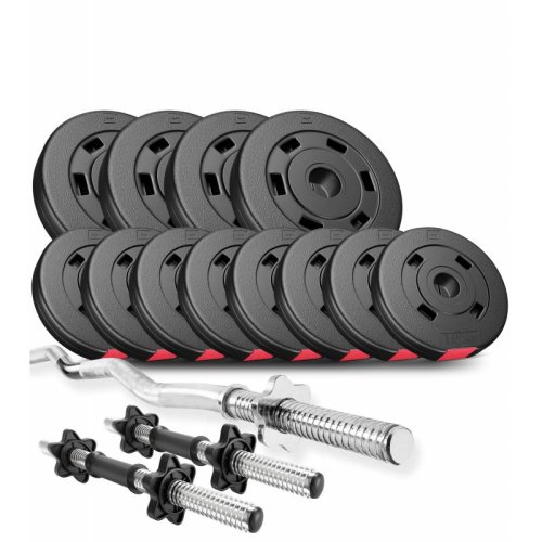 Набор Hop-Sport Premium 27 кг с W- или Z-образным грифом