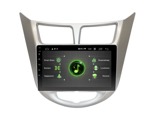 Штатна магнітола INCar DTA-9301 Hyundai Accent 2011+ Android 10 DSP + Navi