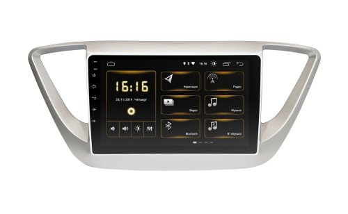 Штатная магнитола INCar DTA-2402 Hyundai Accent 2017+ Android 10 DSP +Navi