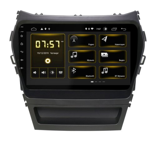 Штатна магнітола INCar DTA-2409 Hyundai Santa Fe 2013+ (IX-45) Android 10 DSP + Navi