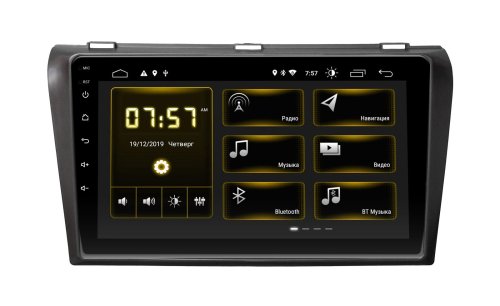 Штатна магнітола INCar DTA-0230 Mazda 3 2004-2008 Android 10 DSP + Navi