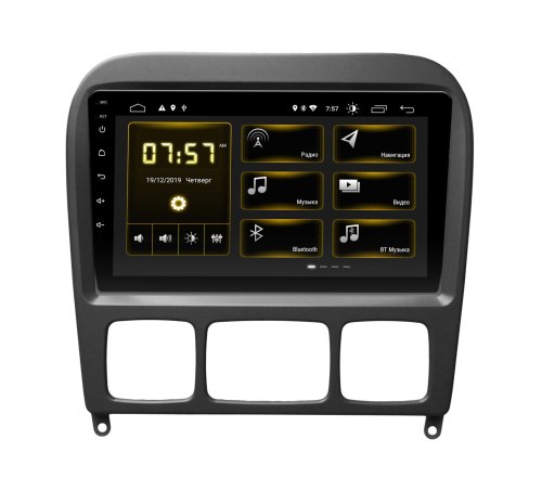 Штатная магнитола INCar DTA-1528 Mersedes S-class 1998-2005 (W220) Android 10 DSP +Navi