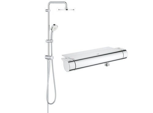 Душова система Grohe Tempesta Cosmopolitan з термостатичним змішувачем Grohtherm 2000