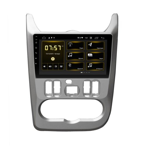Штатна магнітола INCar DTA-1408 Renault Logan 2009-2013, Sandero 2007-2011 Android 10 DSP + Navi