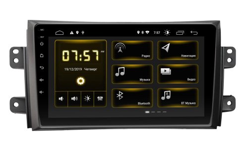 Штатна магнітола INCar DTA-0703 Suzuki SX4 2007-2013 Android 10 DSP + Navi