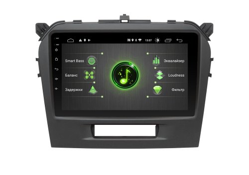 Штатна магнітола INCar DTA-1707 Suzuki Vitara Android 10 DSP + Navi