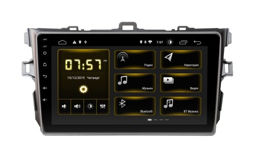Штатная магнитола INCar DTA-1451 Toyota Corolla 2009-2013 Android 10 DSP+Navi