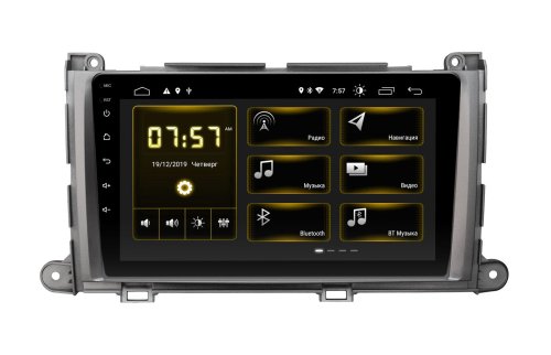 Штатна магнітола INCar DTA-2316 Toyota Sienna 2010-2014 Android 10 DSP + Navi