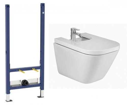 Биде с инсталляцией Roca Gap A357476000+111.534.00.1