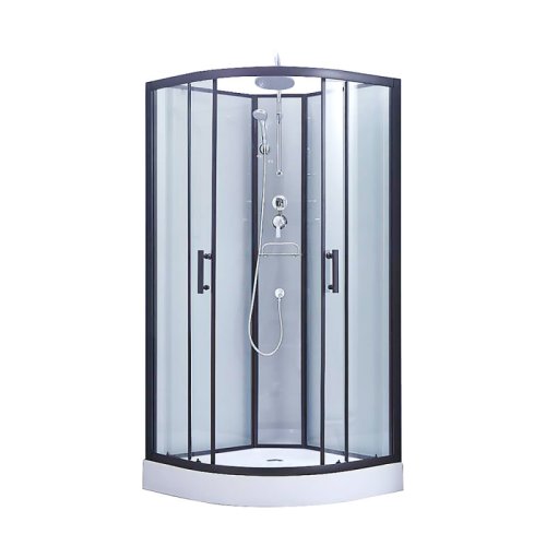 Душевой бокс Lidz Majatek SB90x90.BLA.LOW.TR (LMSB9090BLALOWTR)