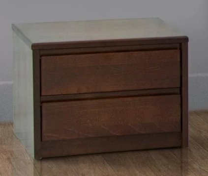 Тумба МИКС-мебель Техас темный орех