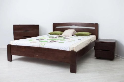 Кровать односпальная МИКС-мебель Каролина без изножья 90x200 светлый орех