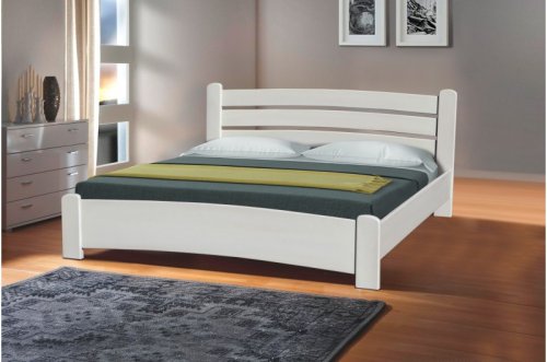 Ліжко двоспальне МІКС-меблі Софія 160x200 слонова кістка