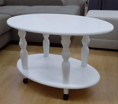 Стіл журнальний МІКС-меблі Прадо білий