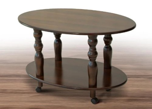 Стол журнальный МИКС-мебель Прадо темный орех