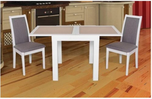 Стіл обідній МІКС-меблі Онікс бежевий