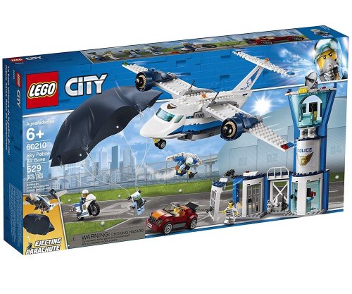 Конструктор LEGO City Воздушная полиция Воздушная база 60210
