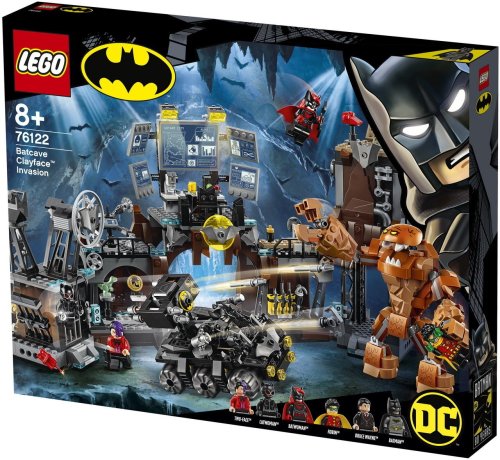 Конструктор LEGO Super Heroes Вторжение Глиноликого в пещеру Бэтмена 76122