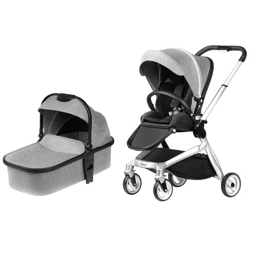 Дитяча коляска 2в1 Miqilong Luna Grey YOT-LUNA-GREY