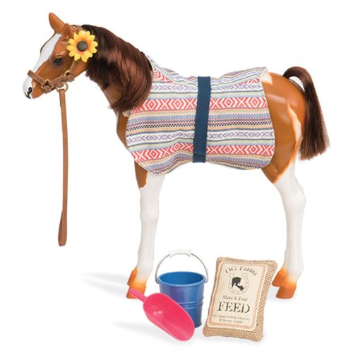 Игровая фигура Our Generation Жеребенок породы Пинто Пасo 26см BD38019Z