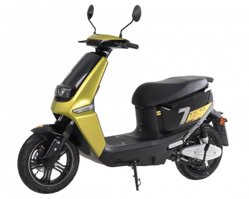 Електроскутер YADEA S-Like Black-Yellow