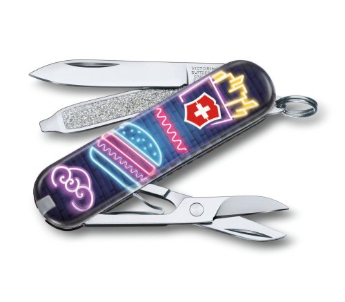 Складной нож Victorinox Classic LE Burger Bar 0.6223.L1906