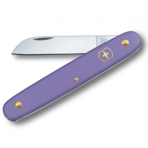 Складаний ніж Victorinox садовий Floral Фіолетовий 3.9050.22B1