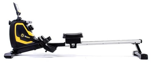 Гребной тренажер магнитный Besport BS-6032R SWIMMER (черно-желтый)