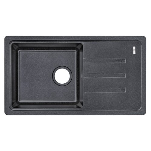 Кухонная мойка Lidz 780x435/200 BLA-03 (LIDZBLA03780435200)