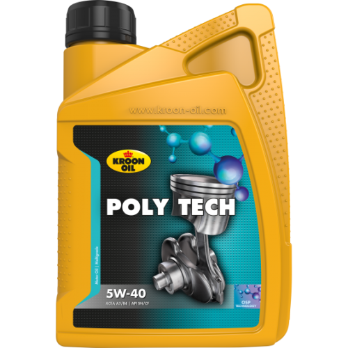 Моторное масло KROON OIL POLY TECH 5W-40 1л