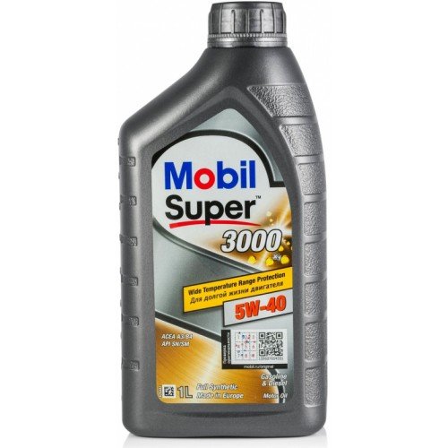 Моторное масло MOBIL SUPER 3000 5W40 1л