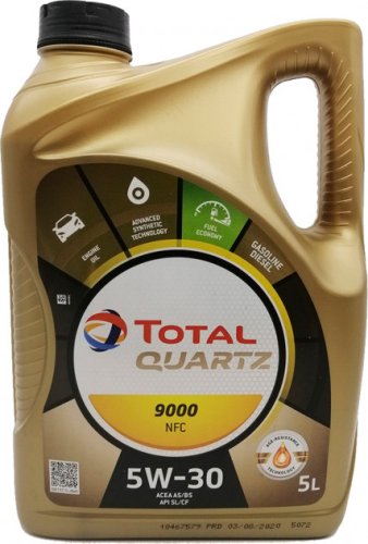 Моторное масло TOTAL QUARTZ 9000 NFC 5W-30 4л