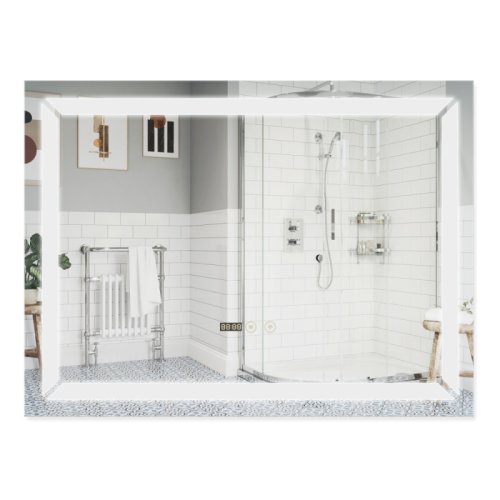 Дзеркало Qtap Mideya з антизапотіванням 800х600 QT2078F605W