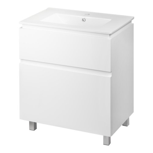 Тумба с умывальником Qtap Albatross напольная QT0171TN700D3070CW