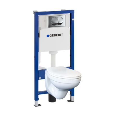 Унитаз с инсталляцией Geberit Duofix Pro 20 118.315.21.1