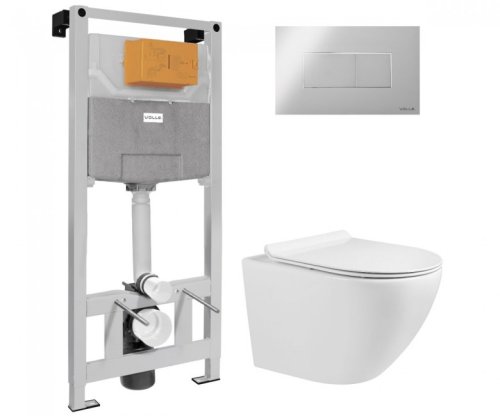 Унітаз з інсталяцією VOLLE Amadeus M Rimless 13-06-055M+201010+221515