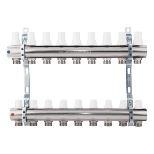 Коллектор Icma 1" 9 выходов, без расходомера №K005