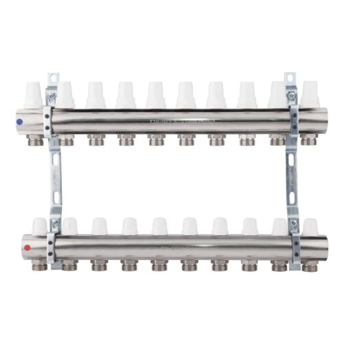 Коллектор Icma 1" 10 выходов, без расходомера №K005