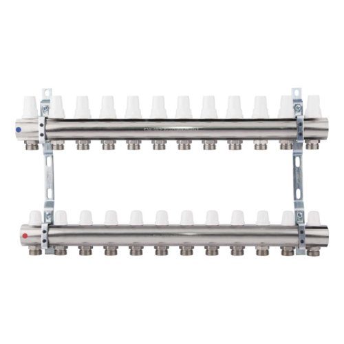 Коллектор Icma 1" 12 выходов, без расходомера №K005