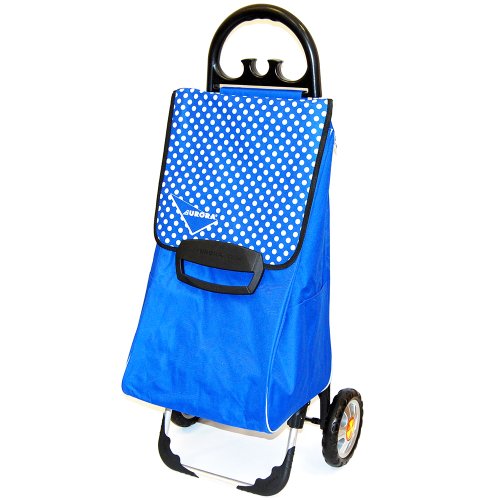 Сумка-тележка Aurora Milano 60 (131 Blue/White point)